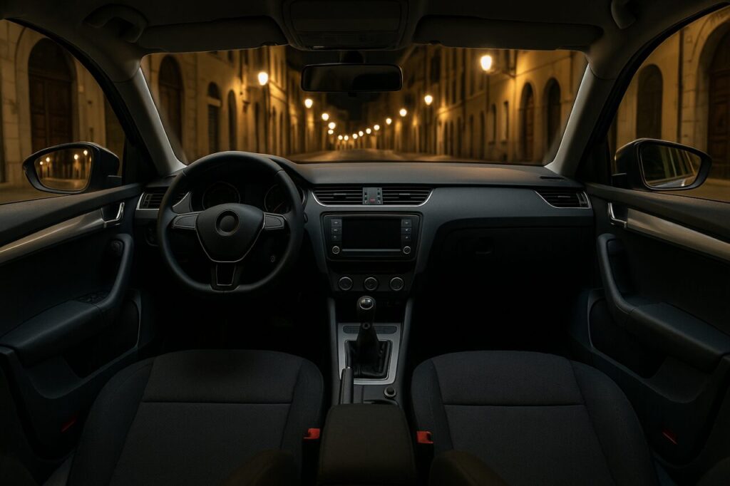 Abitacolo auto vuoto e in ordine per prevenire furti: buone abitudini per automobilisti italiani