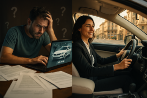 Confronto tra aste auto usate e noleggio a lungo termine di auto usate e km0 in Italia