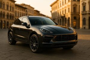 Auto sportiva usata in noleggio a lungo termine su strada italiana, SUV premium km0 NLT