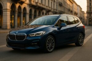 BMW Serie 2 Active Tourer ibrido plug-in in noleggio a lungo termine su strada italiana