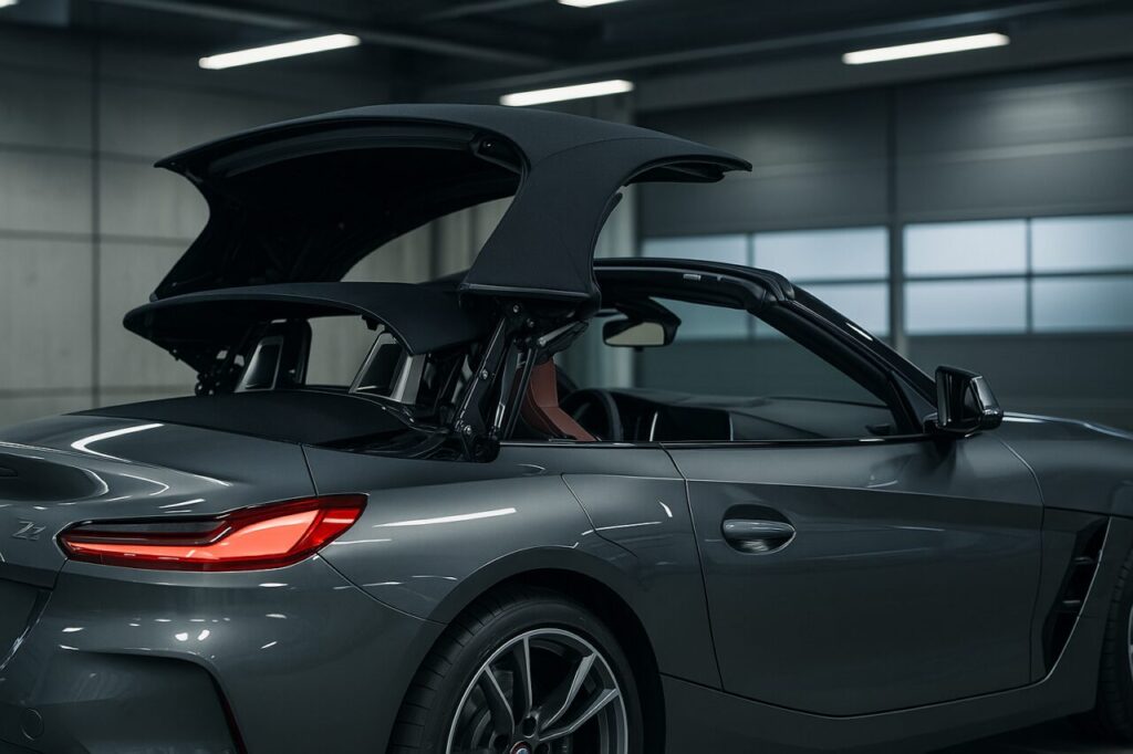 Sistema capote elettrica BMW Z4 in noleggio lungo termine senza anticipo