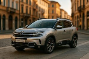 Citroën C5 Aircross Ibrido Plug-in usato in noleggio a lungo termine su strada italiana