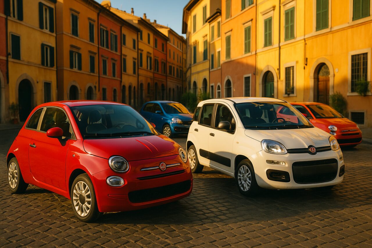 City car usate e km0 in noleggio a lungo termine su strada italiana