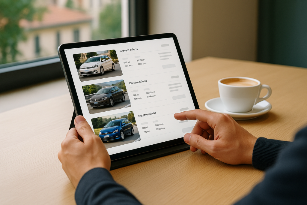 Confronto offerte noleggio a lungo termine auto usate online su NLT Usato.it