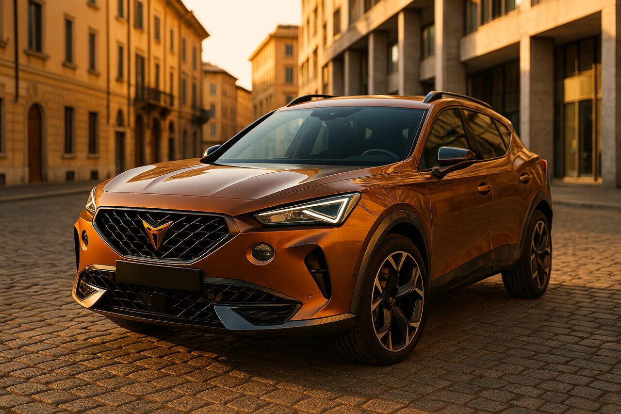 Cupra Formentor usato disponibile per noleggio a lungo termine senza anticipo in Italia