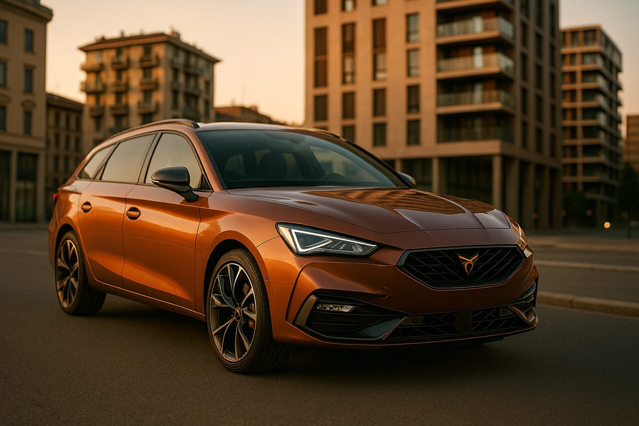 Cupra León Sportstourer PHEV noleggio lungo termine auto ibrida plug-in usata Italia