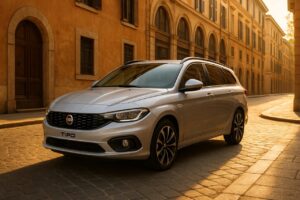 Fiat Tipo Station Wagon usata in noleggio a lungo termine su strada italiana
