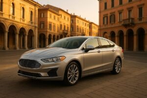 Ford Fusion usata in noleggio a lungo termine su strada italiana