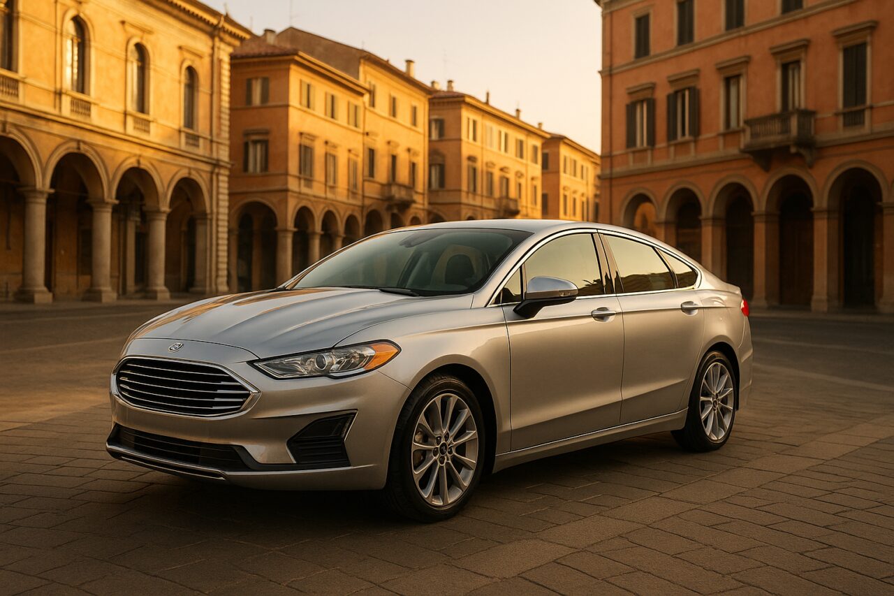 Ford Fusion usata in noleggio a lungo termine su strada italiana