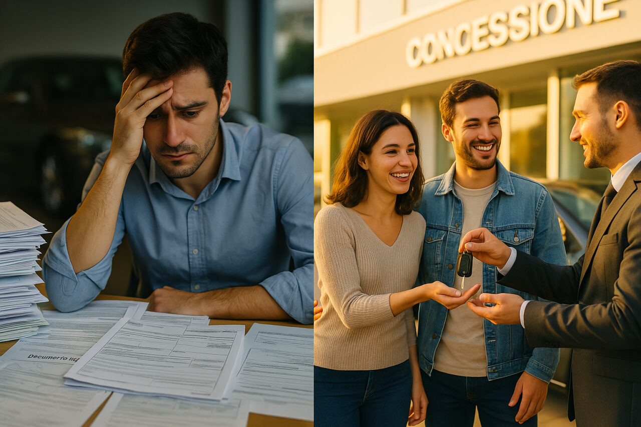 Confronto tra importazione auto usata dall'estero e noleggio a lungo termine in Italia: burocrazia vs semplicità