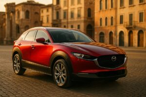 Mazda CX-30 usato in noleggio a lungo termine su strada italiana
