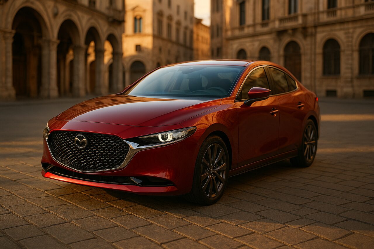 Mazda3 usata in noleggio a lungo termine su strada italiana, guida tecnica completa per proprietari