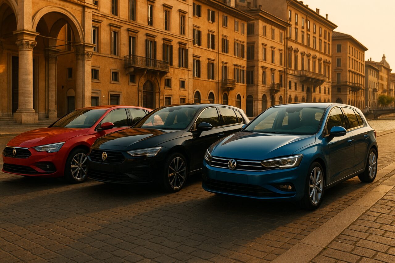 Le migliori auto del segmento C in noleggio a lungo termine su strade italiane
