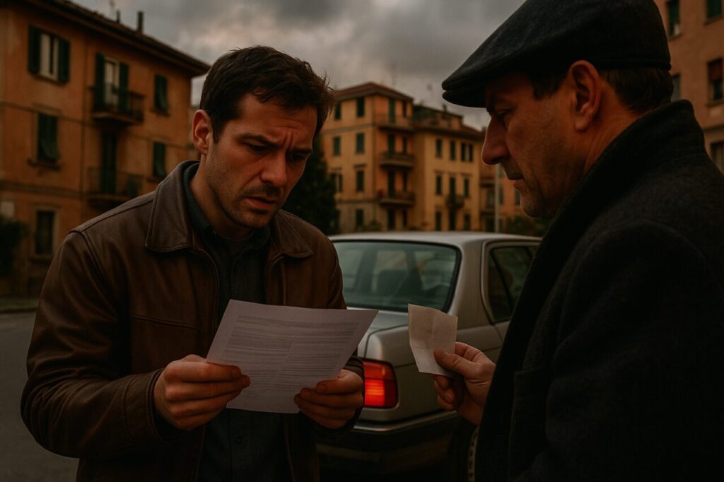 Truffa acquisto auto usata tra privati in Italia, documenti falsificati e rischi del mercato privato